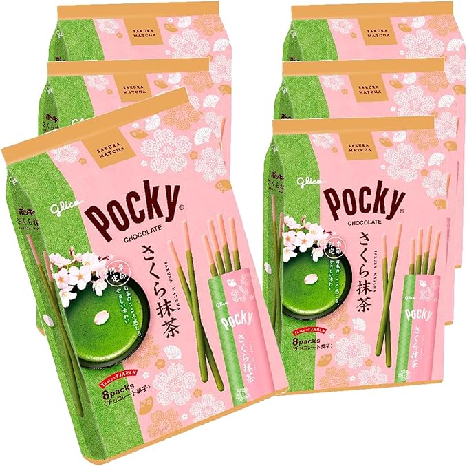 Pocky Sakura Matcha Chocolate